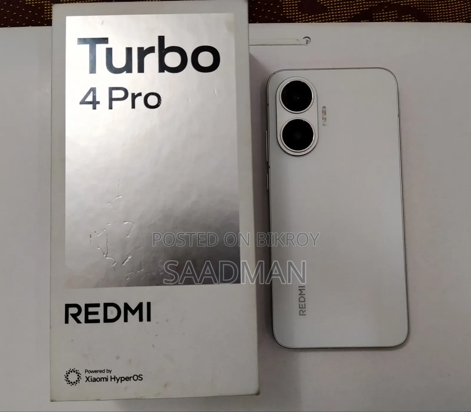 Xiaomi Redmi Turbo 4 Pro 256 GB White