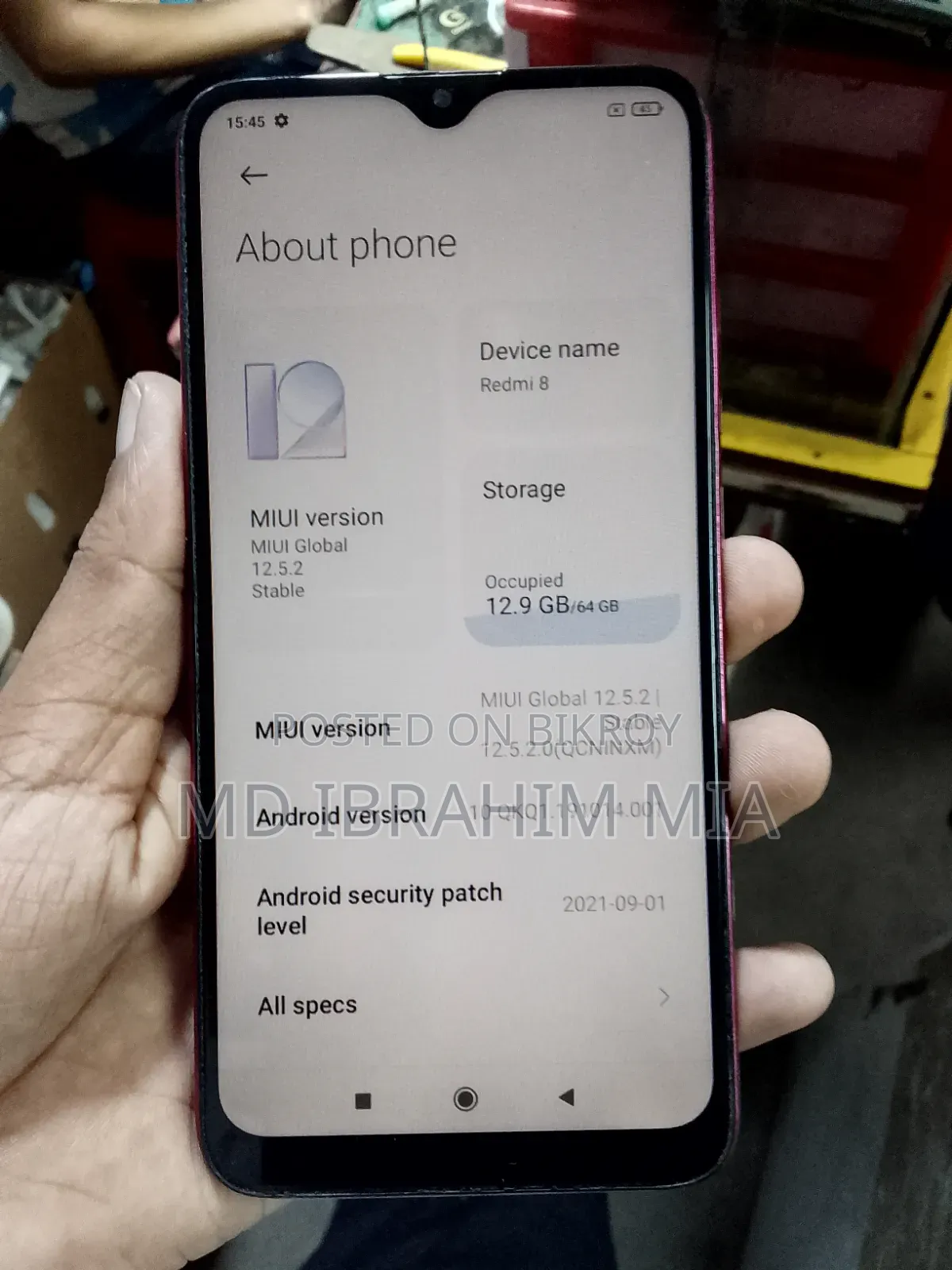 Xiaomi Redmi 8 64 GB Red