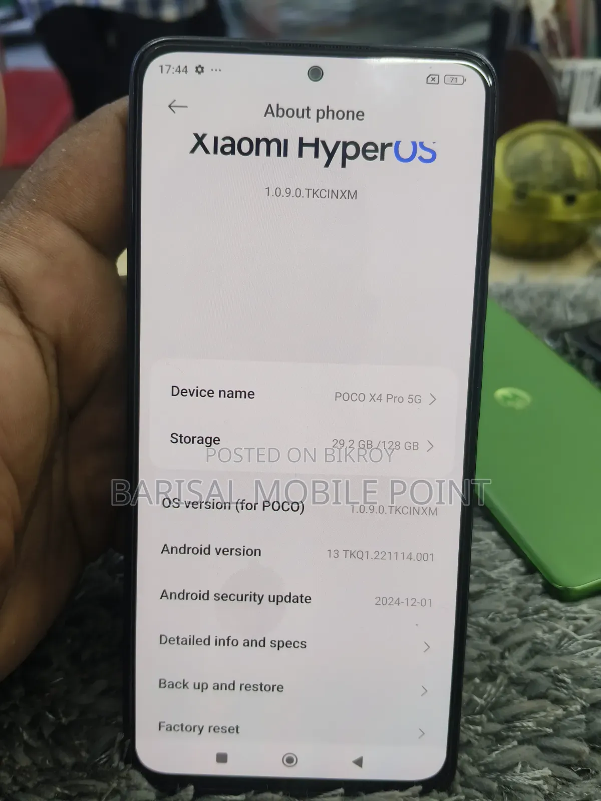 Xiaomi Poco X4 Pro 5G 128 GB Black