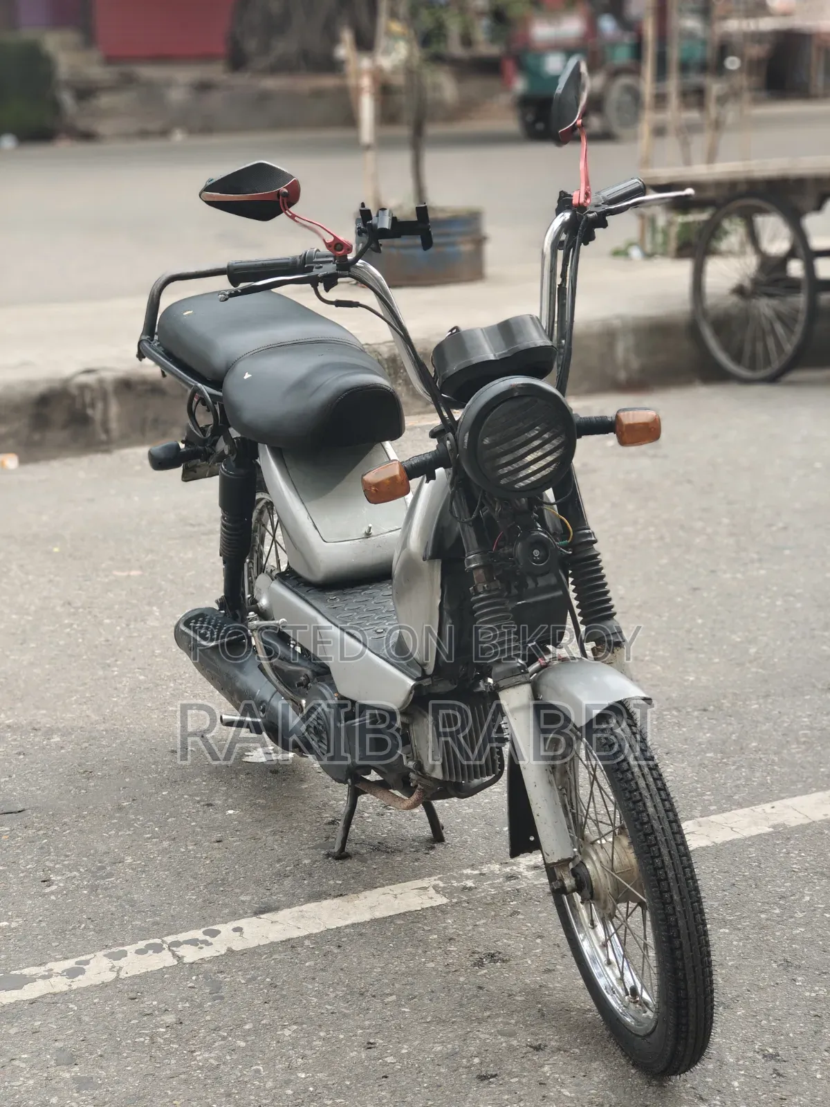 TVS XL 100 2018 White