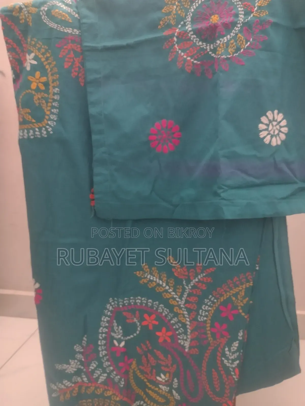 Designed Bed Cover (Nakshi Chadar)