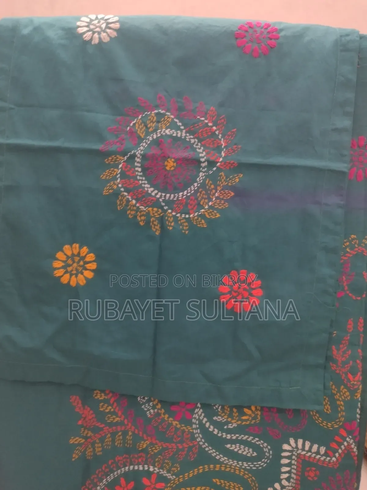 Designed Bed Cover (Nakshi Chadar)