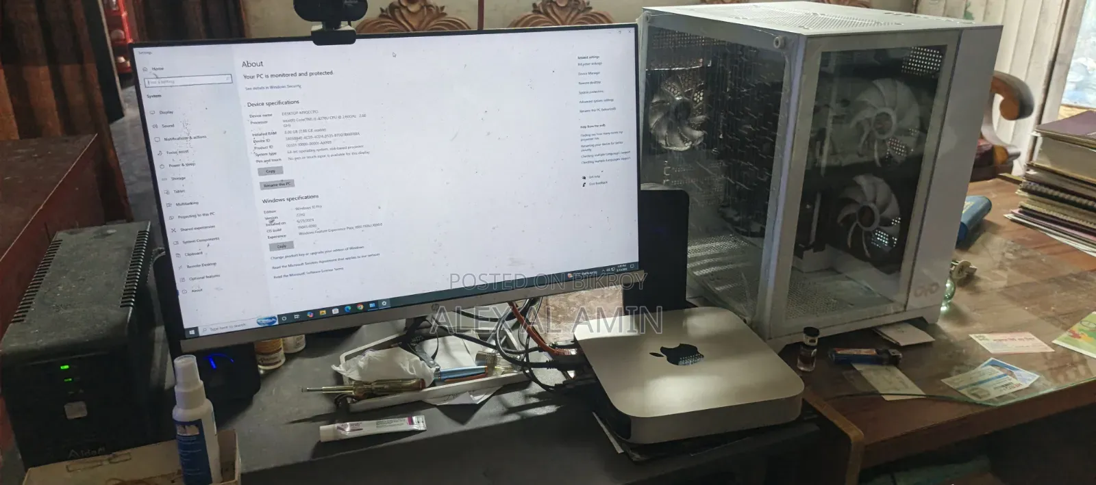 Desktop Computer Apple Mac Mini 8GB Intel Core I5 SSD 512GB