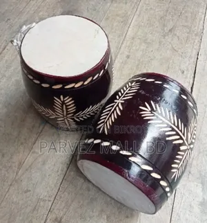 5 Inch+ Lalon Bangla Design Drum-1 Piece