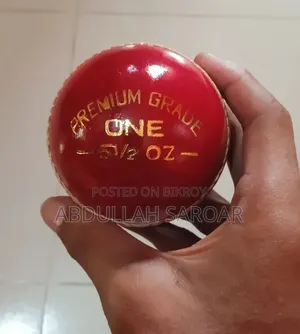 Red Leather Ball