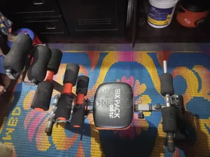 Six Pack Care Exercise Bench Black and Orange