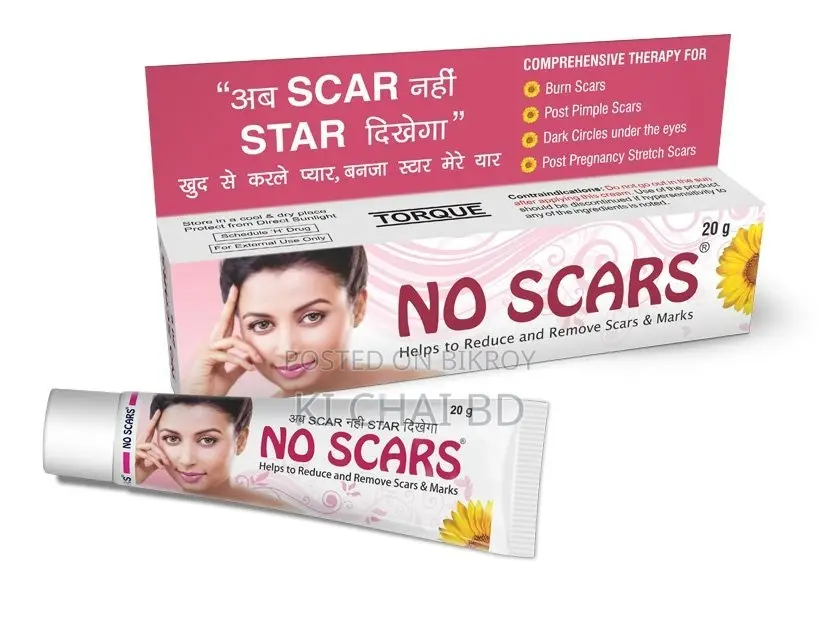 No Scars Cream Pack Size - 20gm(Indian)