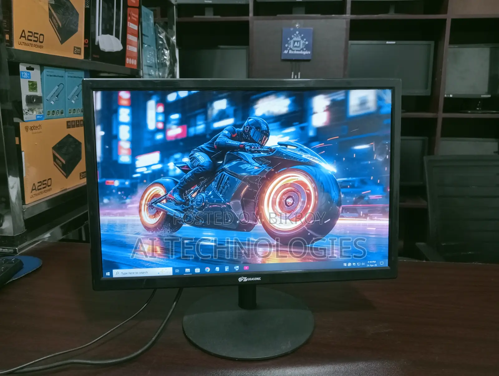 Gigasonic 19inch Hd+ Full Fresh Led Monitor