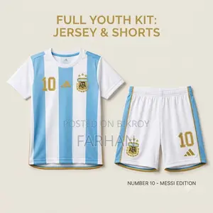 Premium Jersey Set (Argentina) L