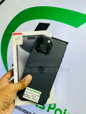 Apple iPhone 15 Pro Max 256 GB Black