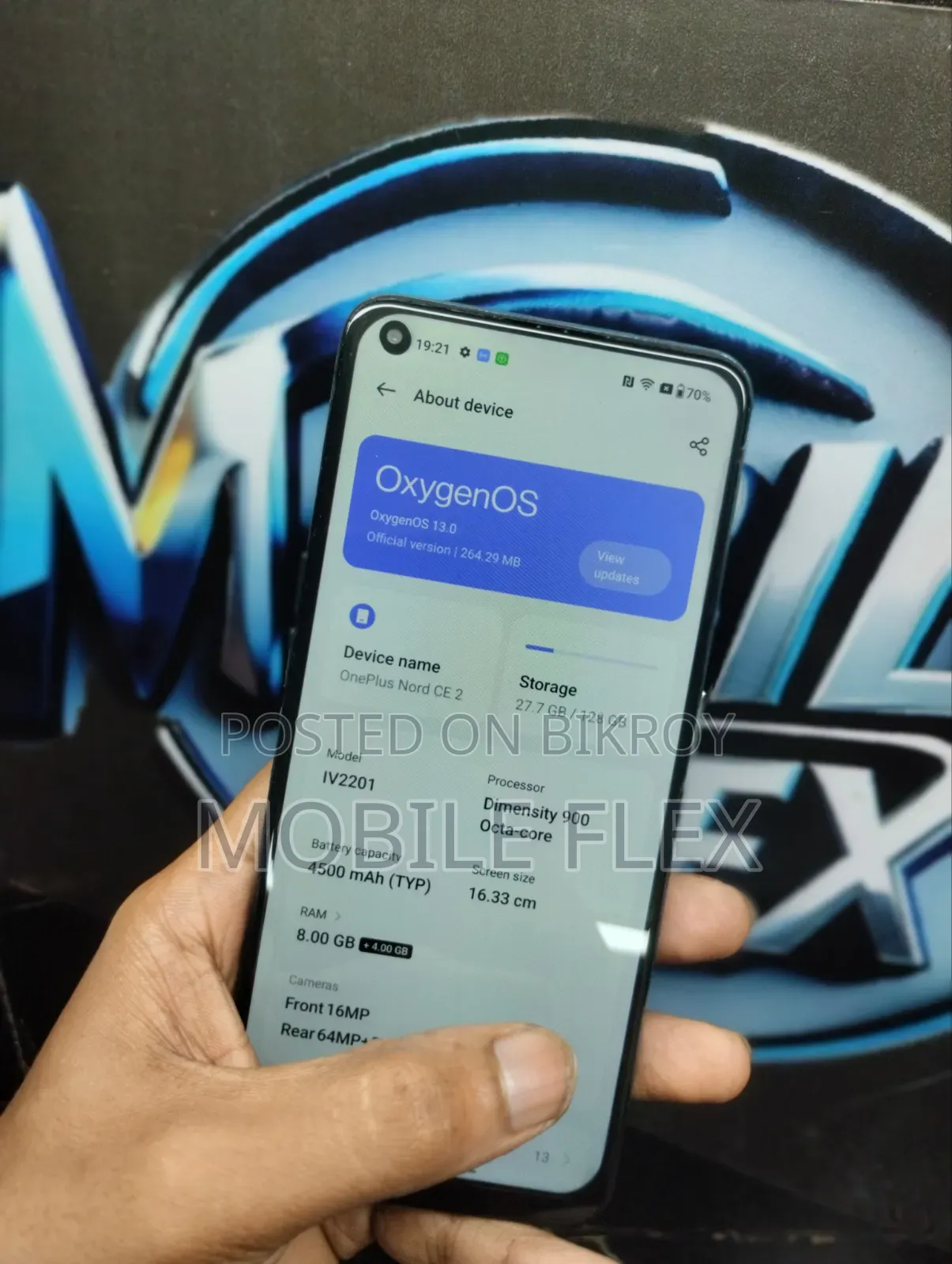 OnePlus Nord CE 2 5G 128 GB Blue