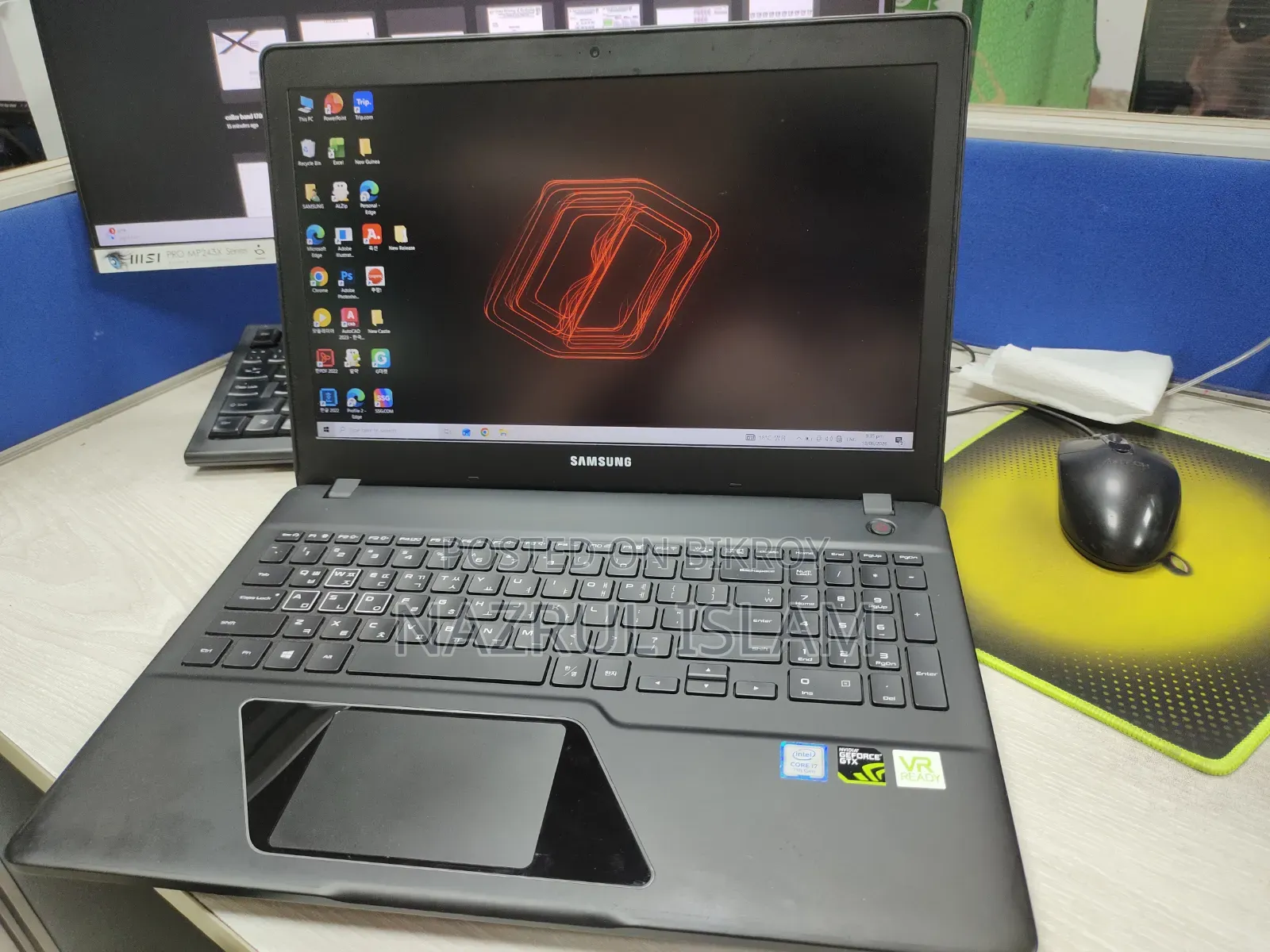 Laptop Samsung Notebook Odyssey 16GB Intel Core i7 SSD 1T