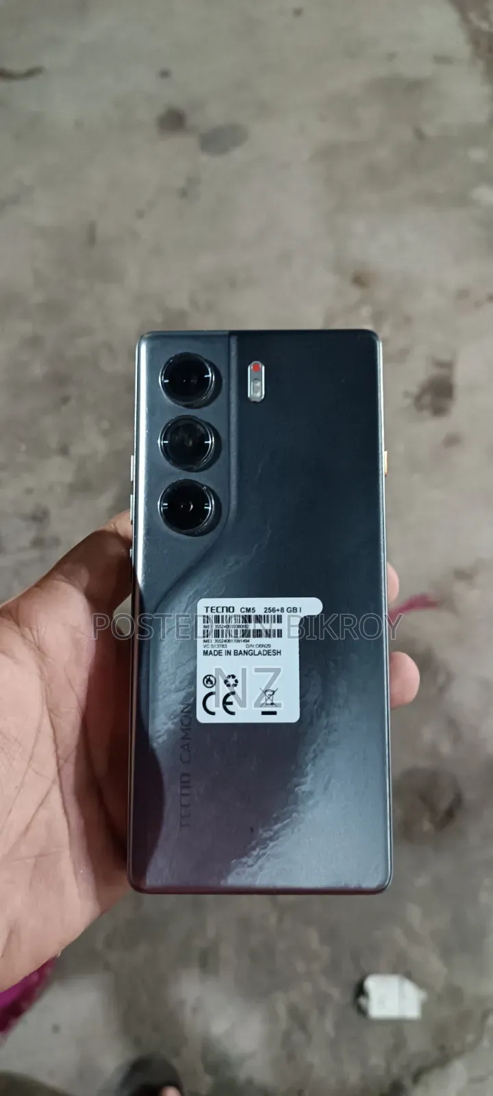 Tecno Camon 40 256 GB Silver