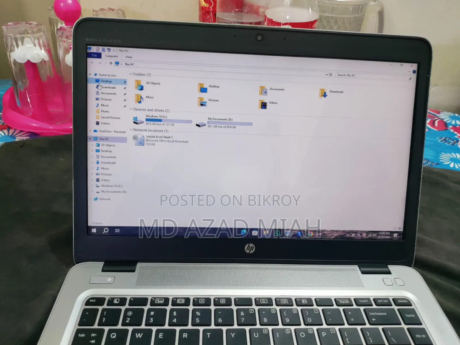 Laptop HP EliteBook 840 G3 8GB Intel Core i5 SSD 256GB