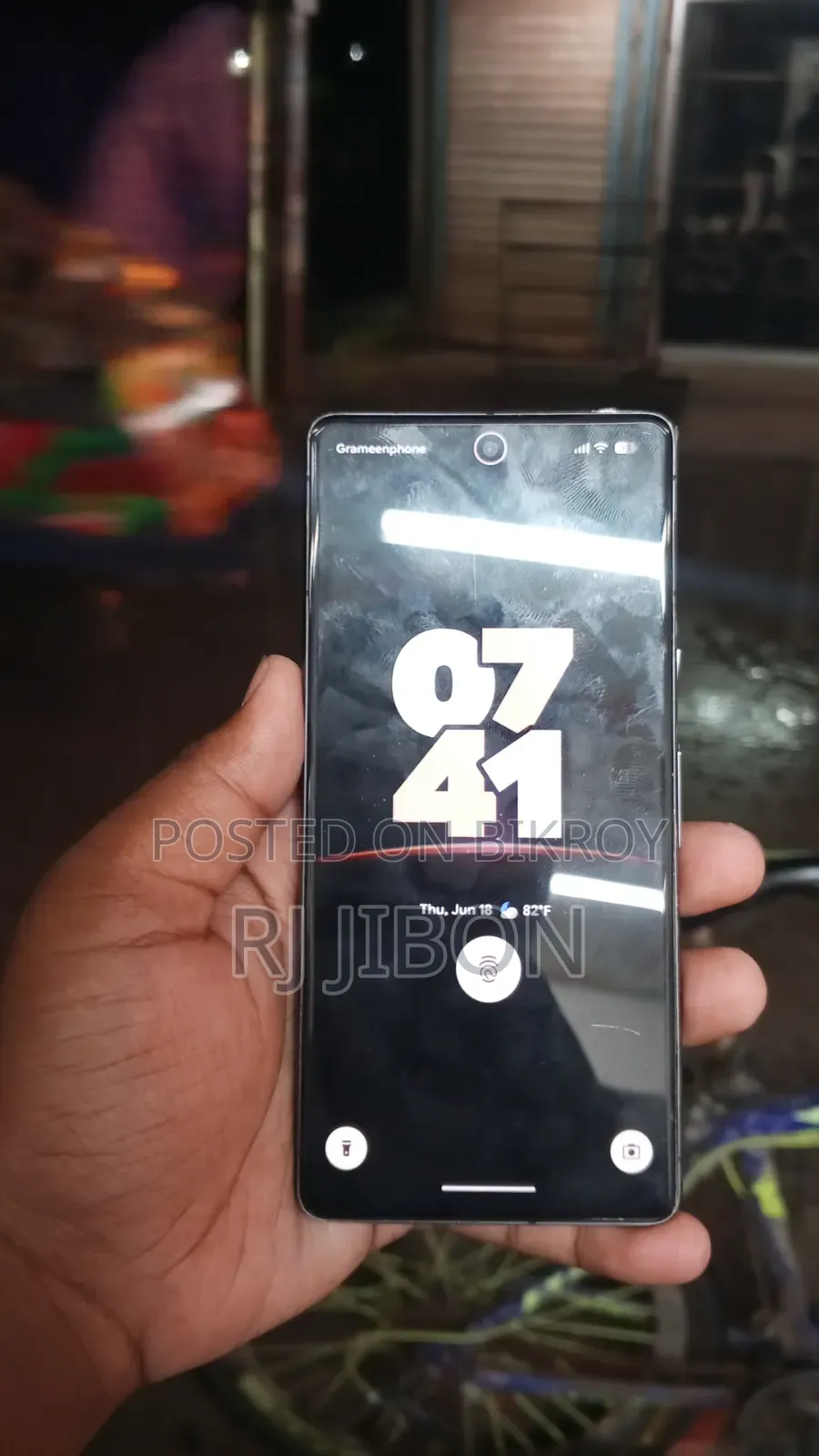 নতুন গুগল পিক্সেল ৭ ২৫৬ জিবি কালো