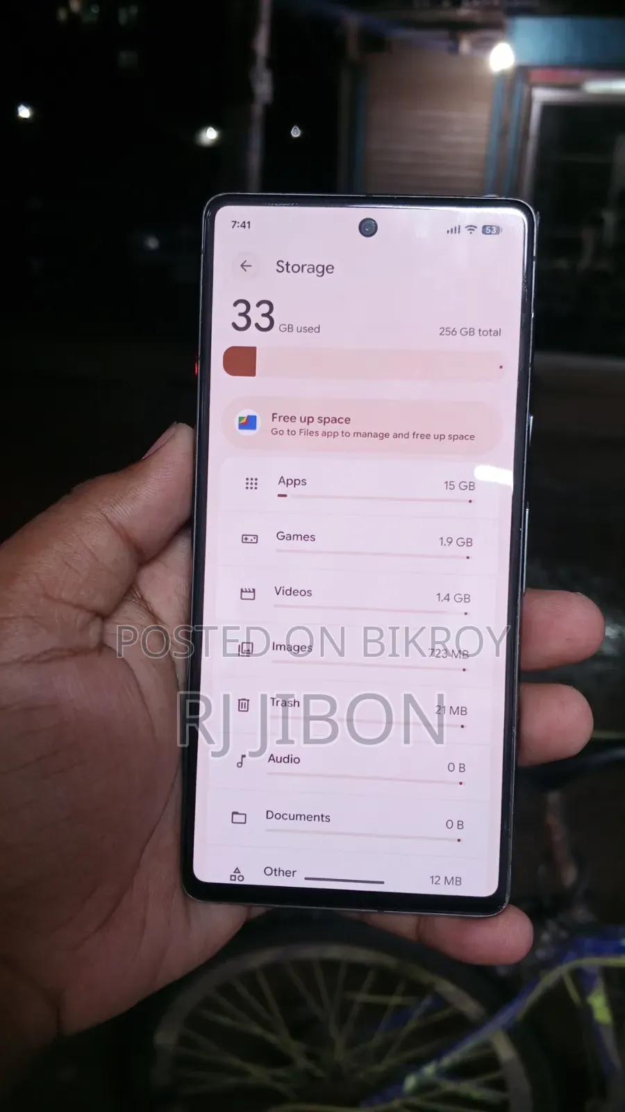 নতুন গুগল পিক্সেল ৭ ২৫৬ জিবি কালো