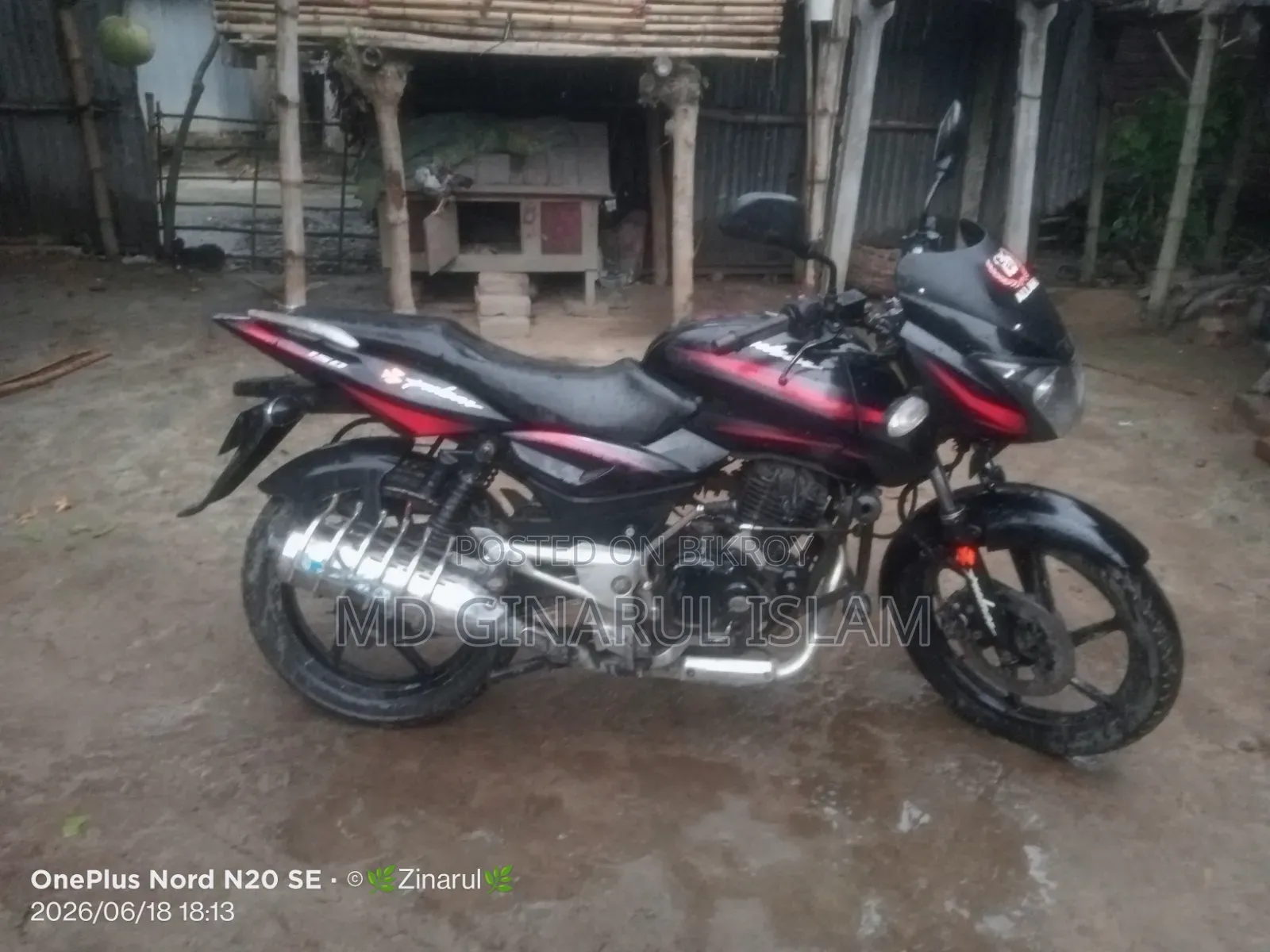 Bajaj Pulsar NS 160 2008 Black