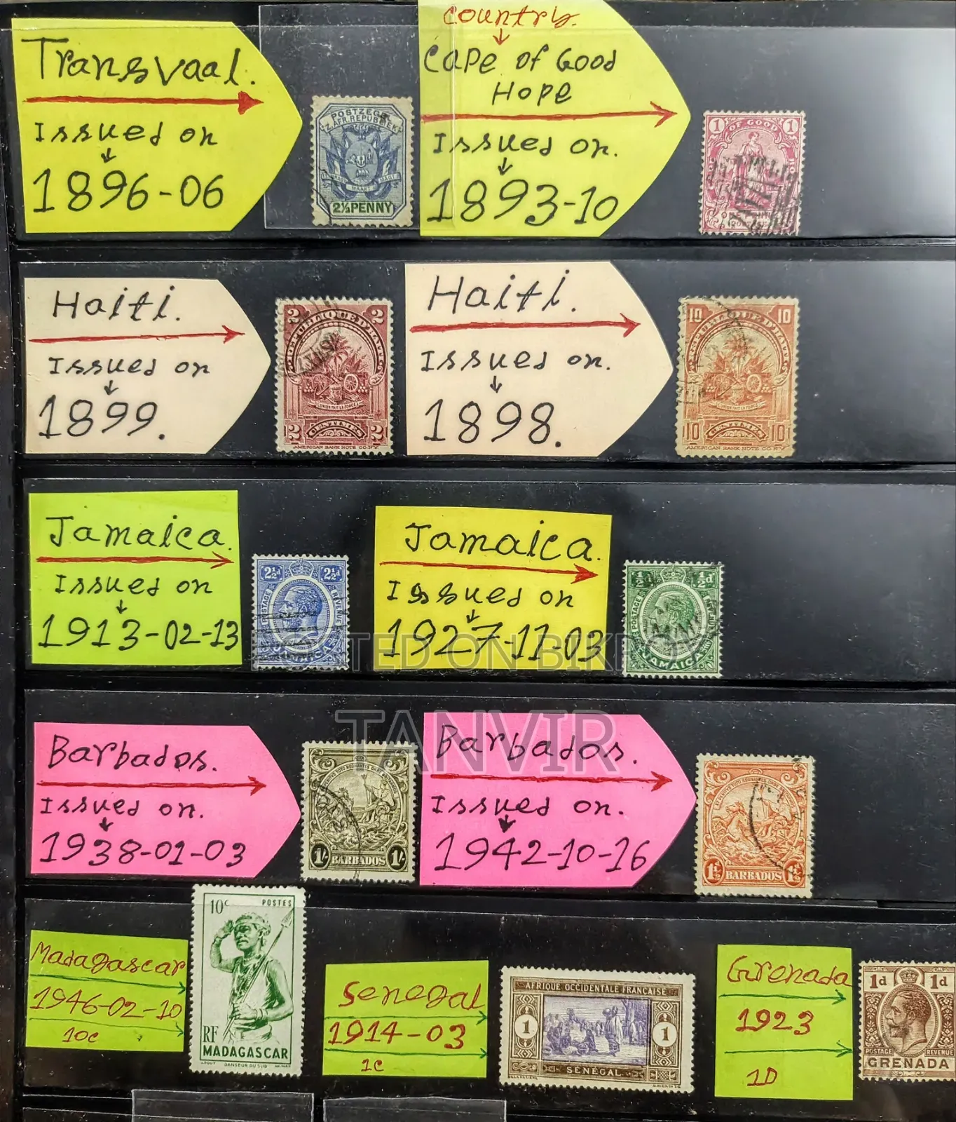 Stamps (1800s-1900s)
