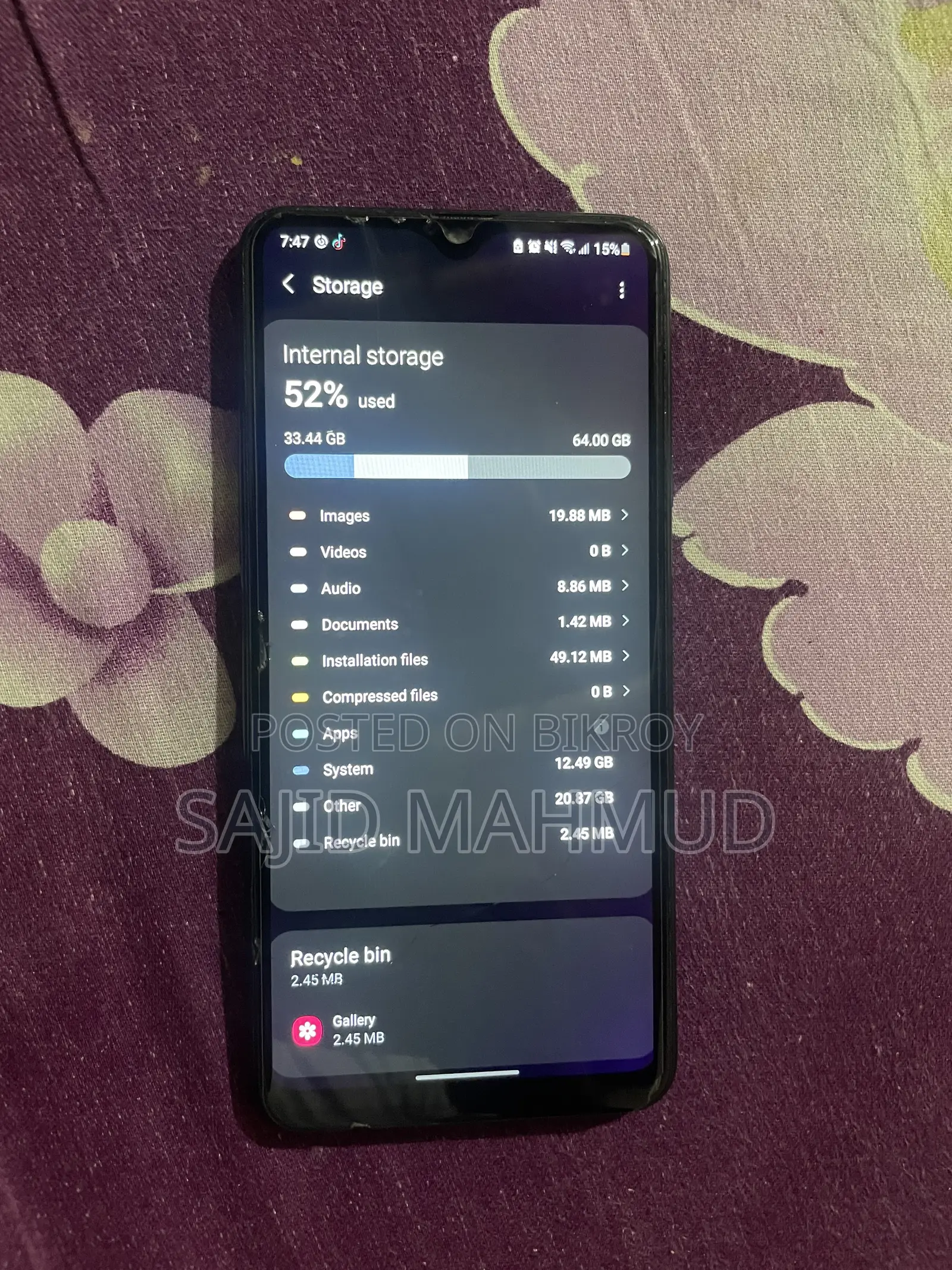 Samsung Galaxy A20s 64 GB Black