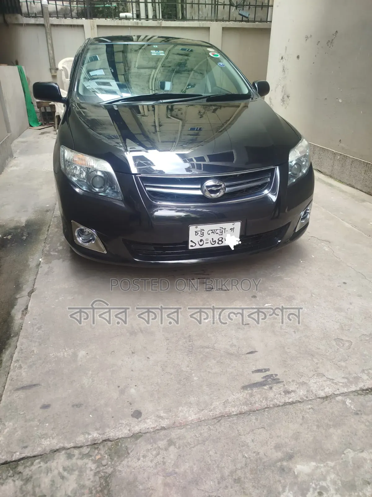 Toyota Corolla Fielder 2012 Black