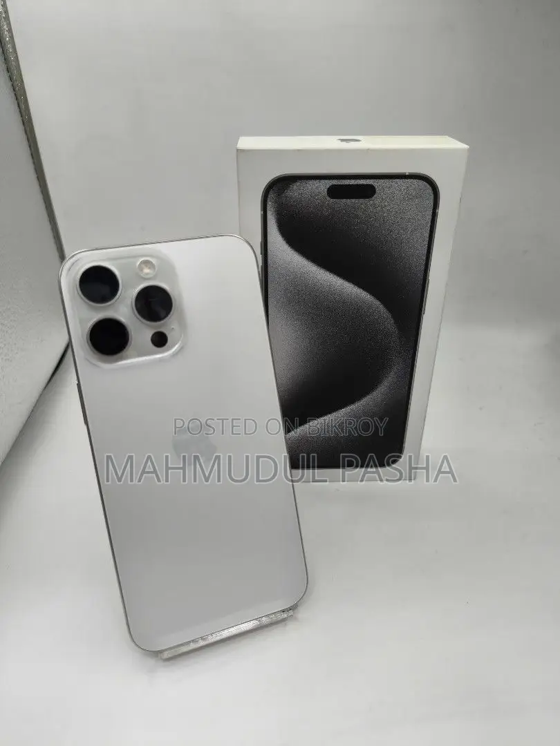 New Apple iPhone 15 Pro Max 256 GB White