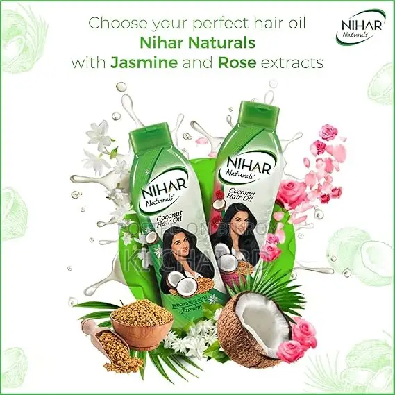 Niher Naturals Jasmine Hair Oil - 200 Ml (Indian)