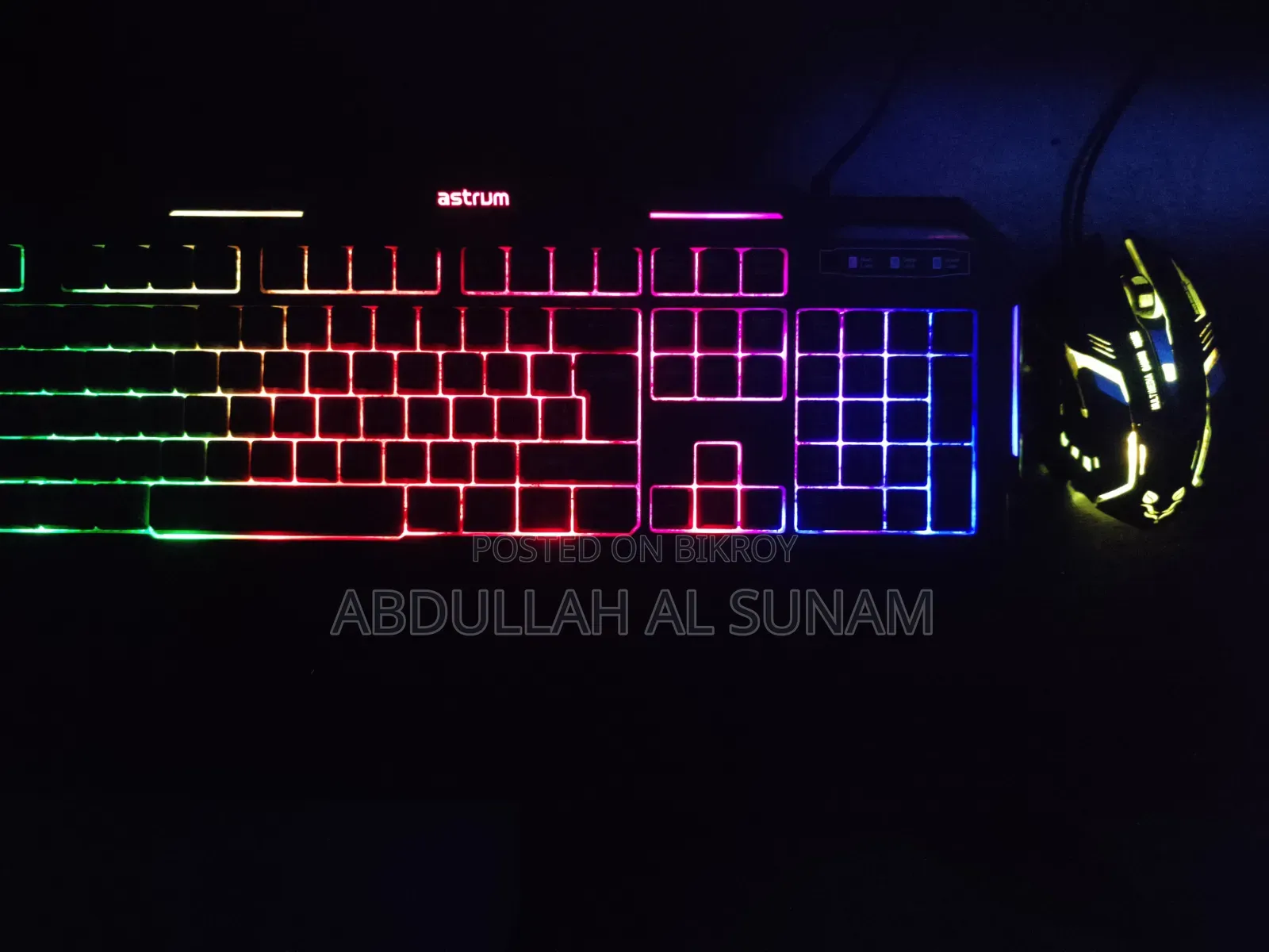 Keyboard and Mouse Lighting