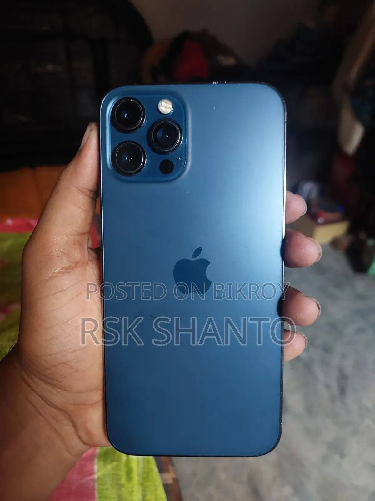 অ্যাপল আইফোন ১২ প্রো ম্যাক্স ২৫৬ জিবি ব্লু