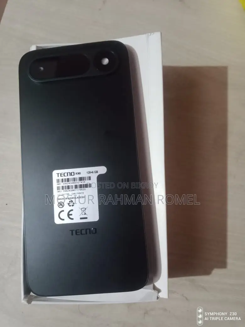 New Tecno Spark 50 128 GB Black