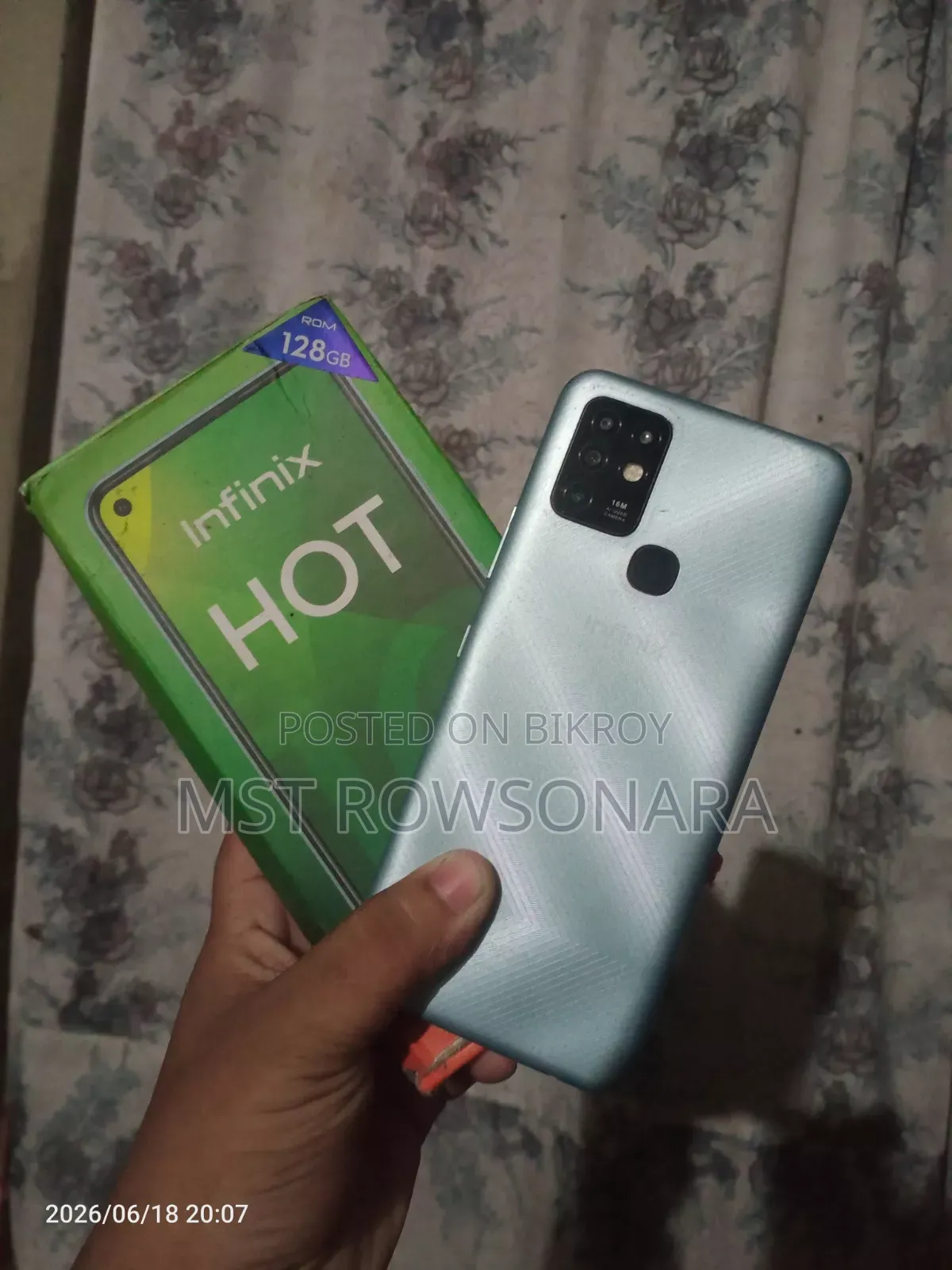 ইনফিনিক্স হট ১০ ১২৮ জিবি