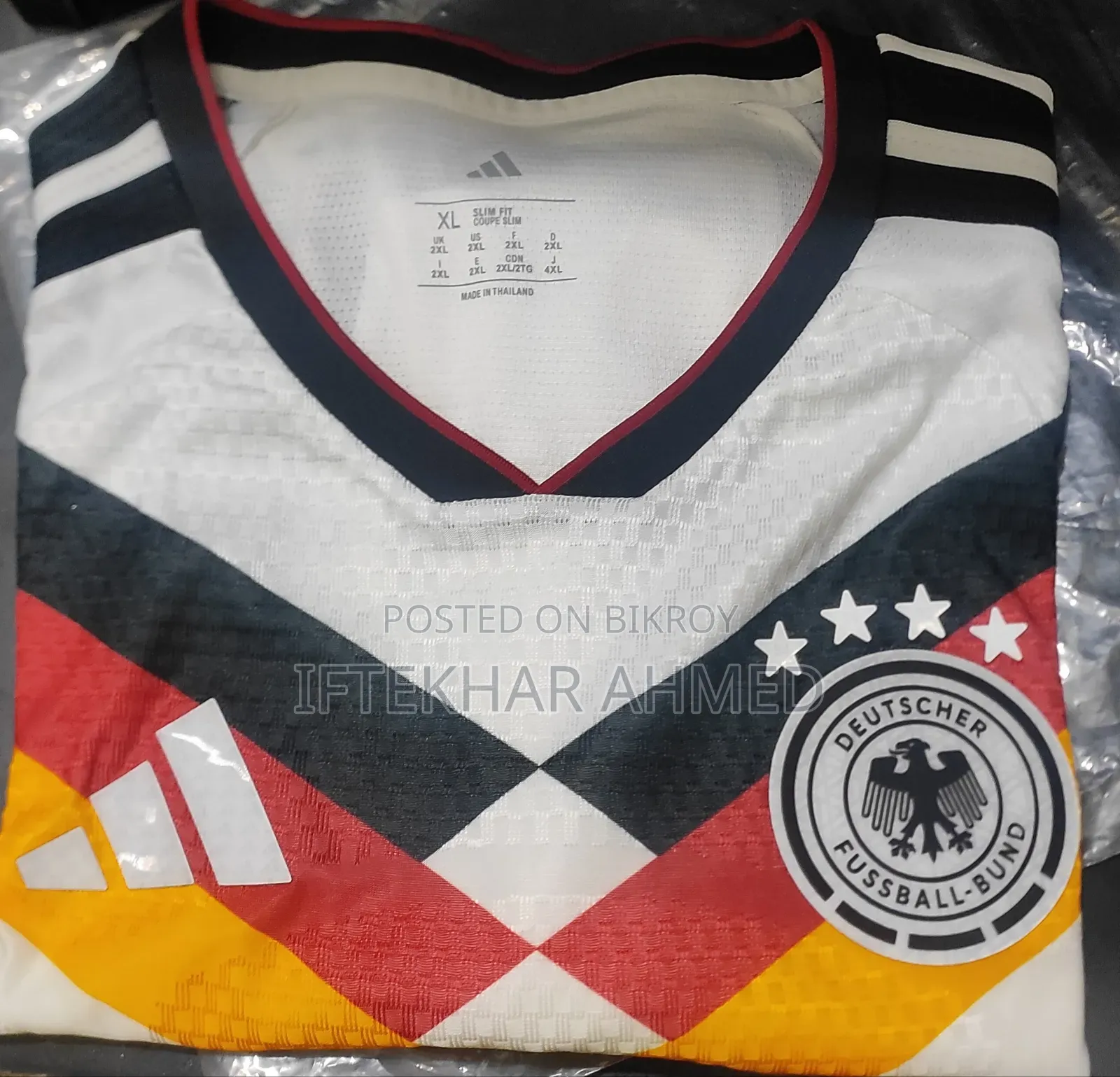 Germany Player Edition Authentic Jersey World Cup 2026