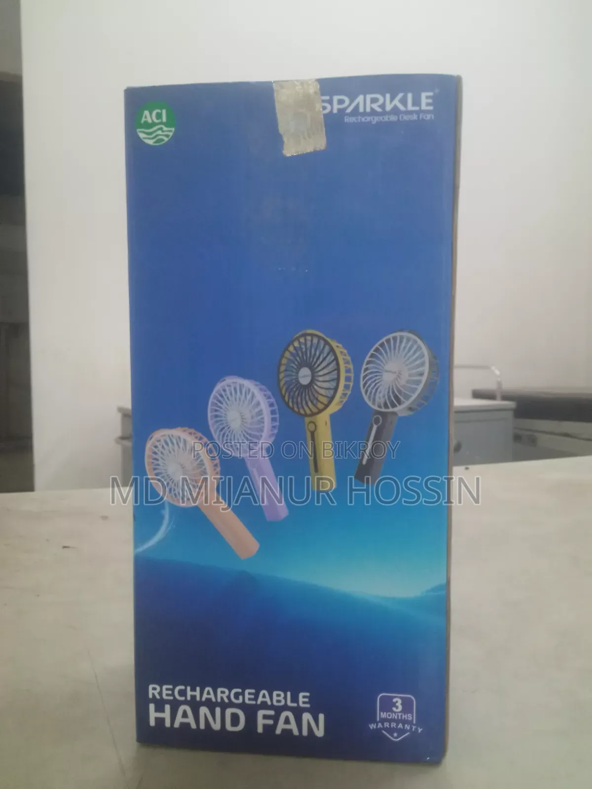 Rechargeable Fan