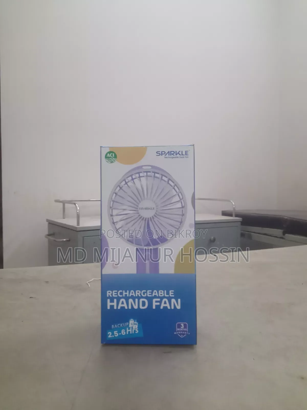 Rechargeable Fan