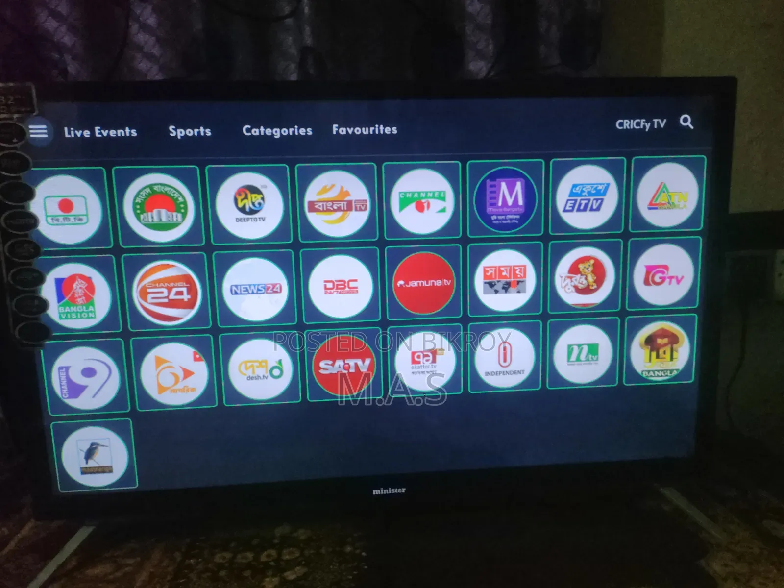 Minister 32" Smart Android LED TV