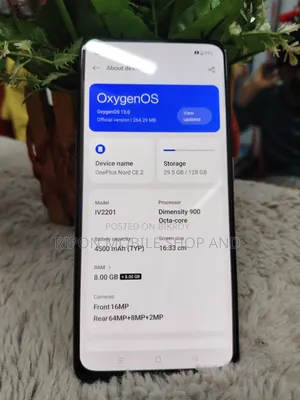 New OnePlus Nord CE 2 5G 128 GB Silver
