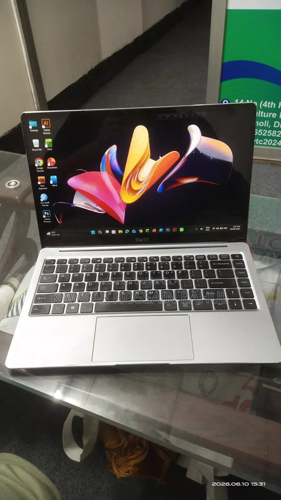Laptop Asus Vivobook 16 8GB Intel Celeron SSD 256GB