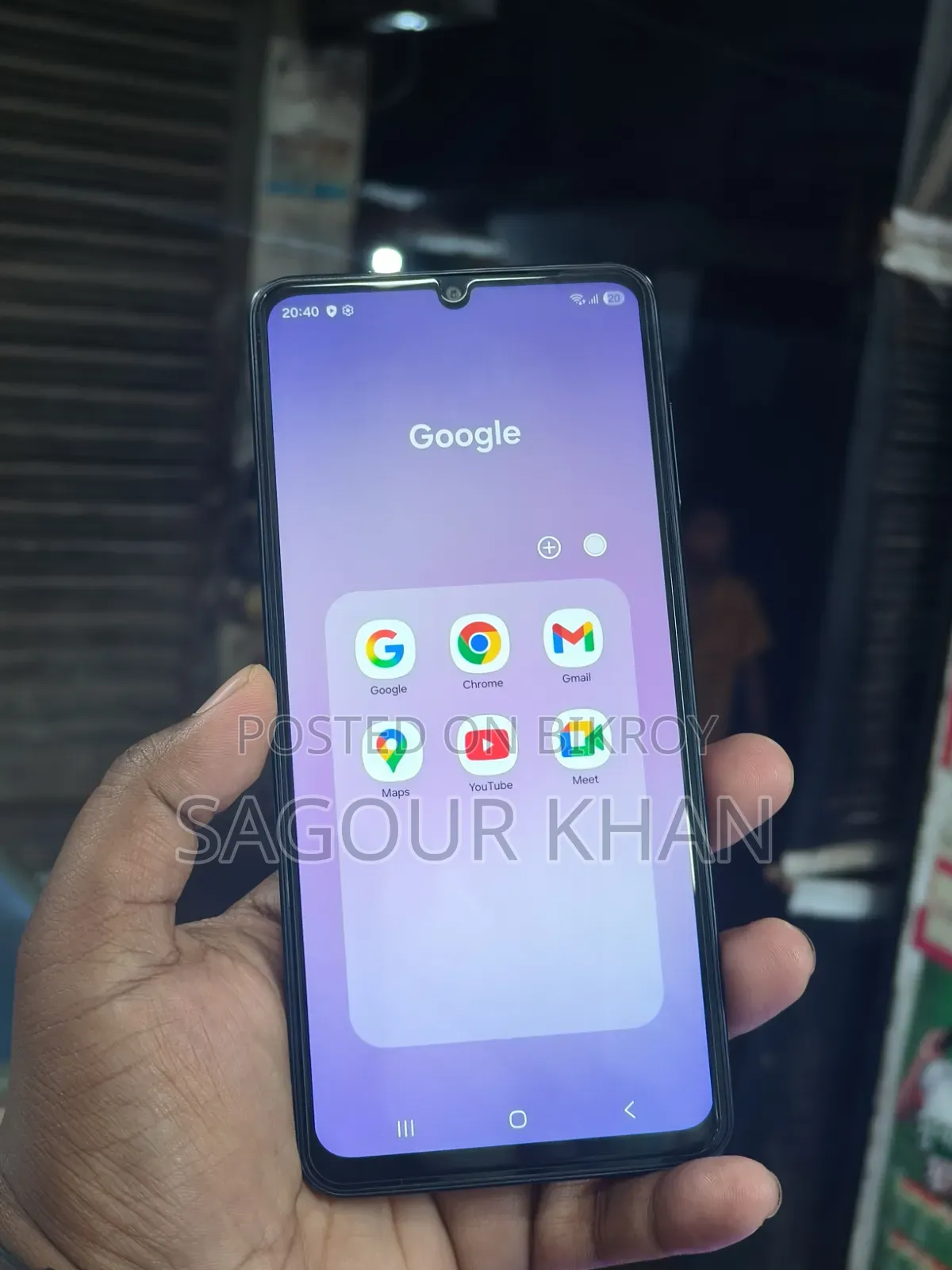 নতুন স্যামসাং গ্যালাক্সি এ০৭ ১২৮ জিবি কালো