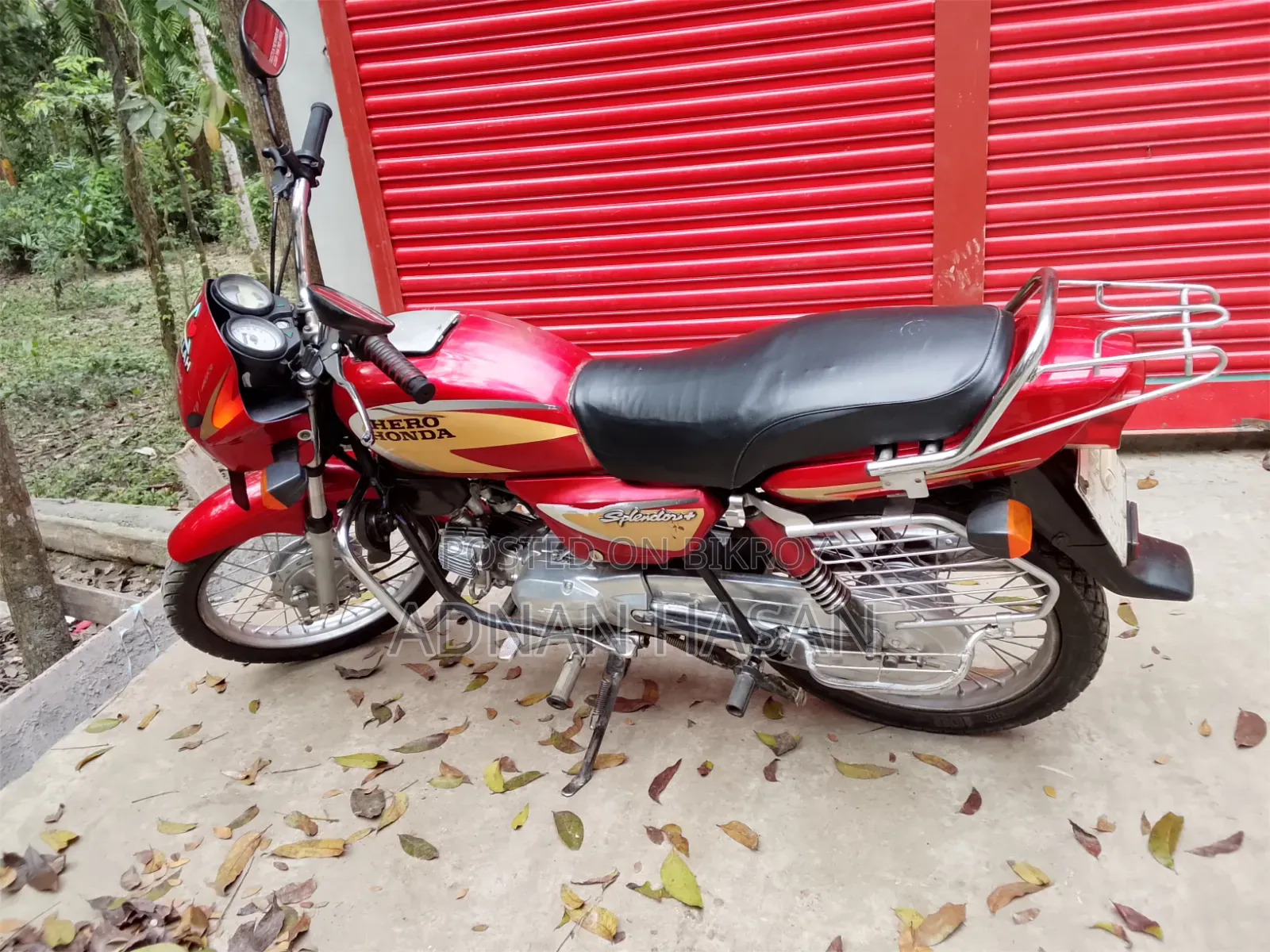 Hero Splendor Plus 2014 Red
