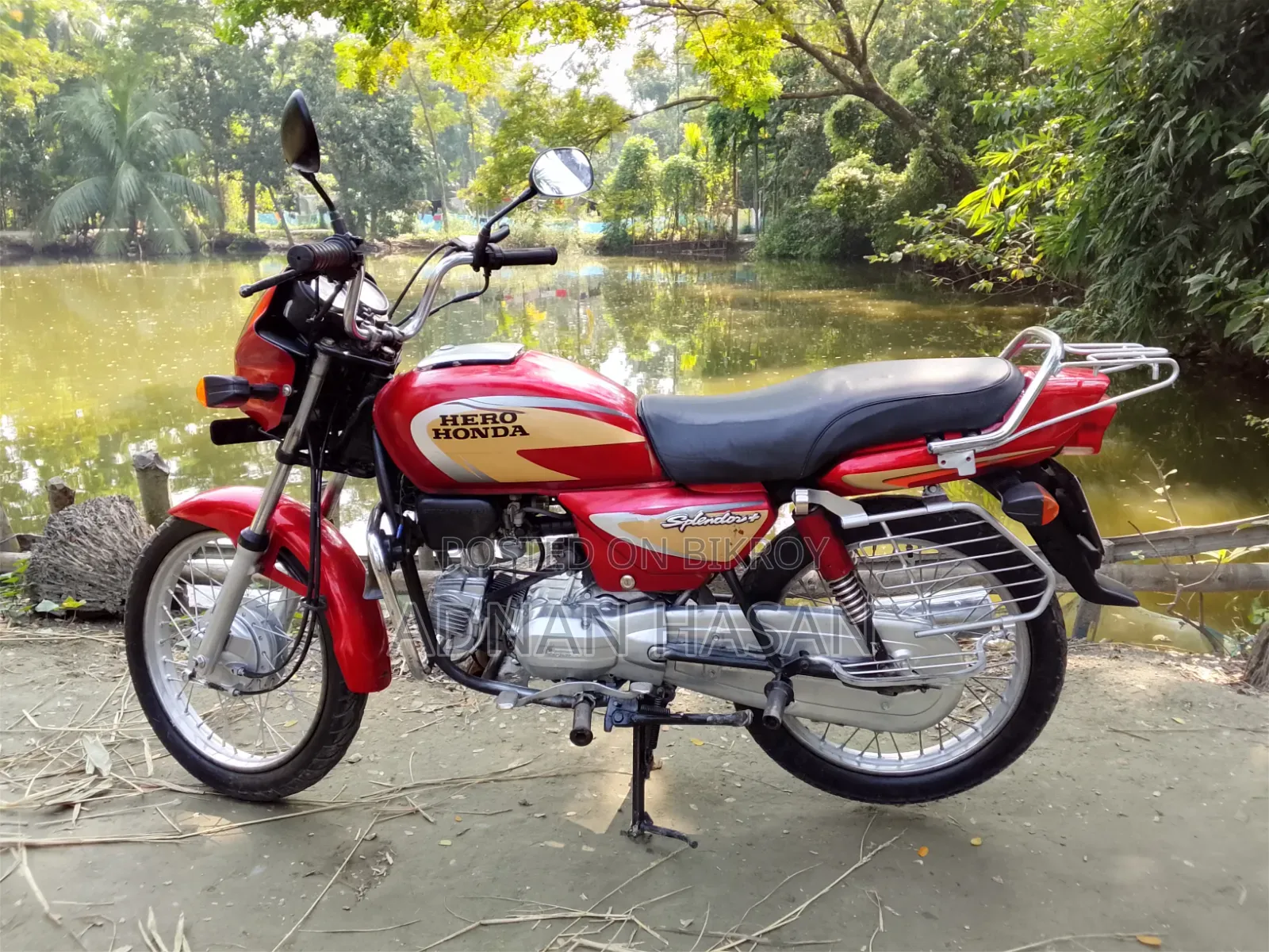 Hero Splendor Plus 2014 Red