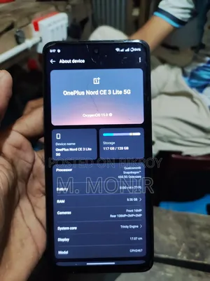 OnePlus Nord CE 3 Lite 5G 128 GB Black