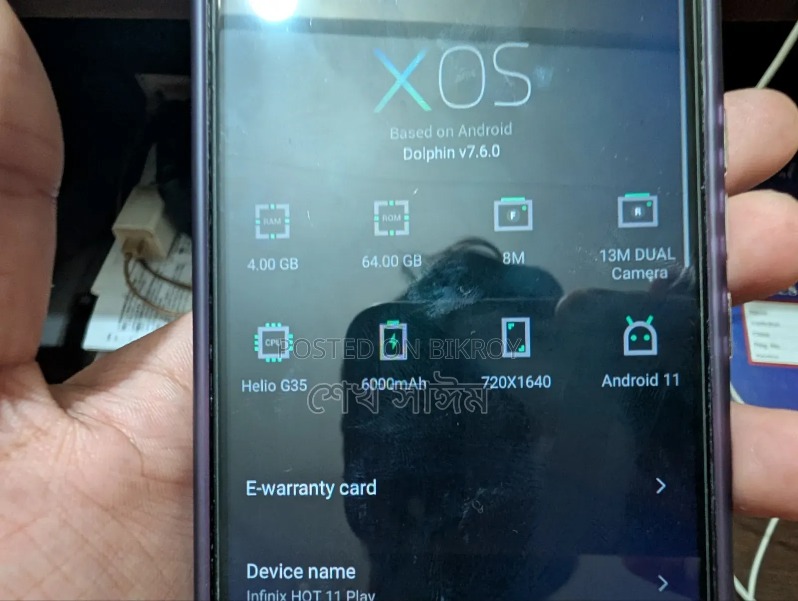 Infinix Hot 11 Play 64 GB Bronze