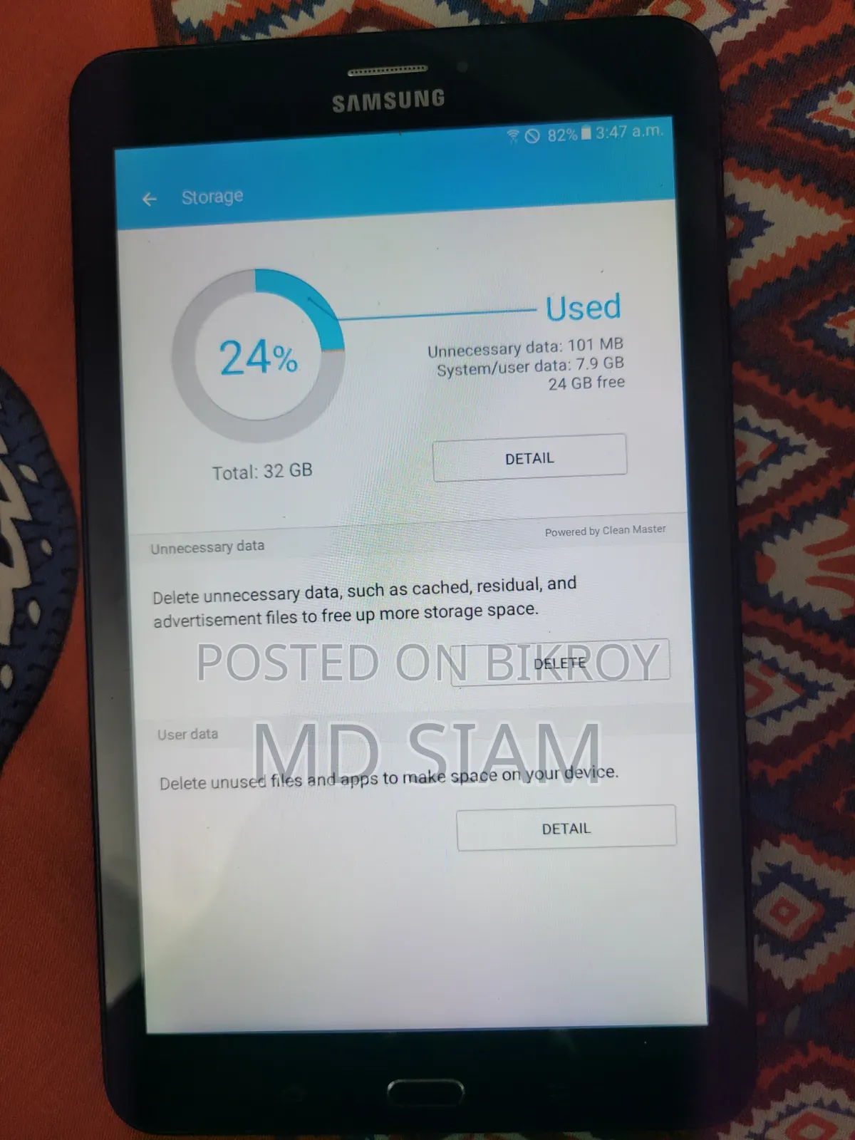 Samsung Galaxy Tab E 8.0 32 GB Black