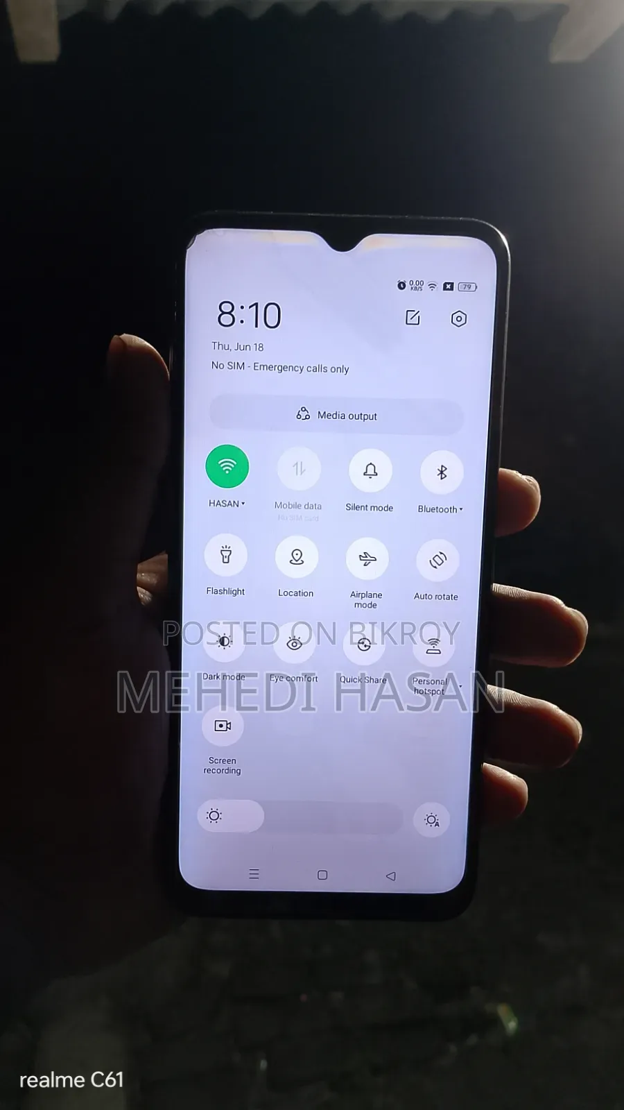 Oppo A16 64 GB Black