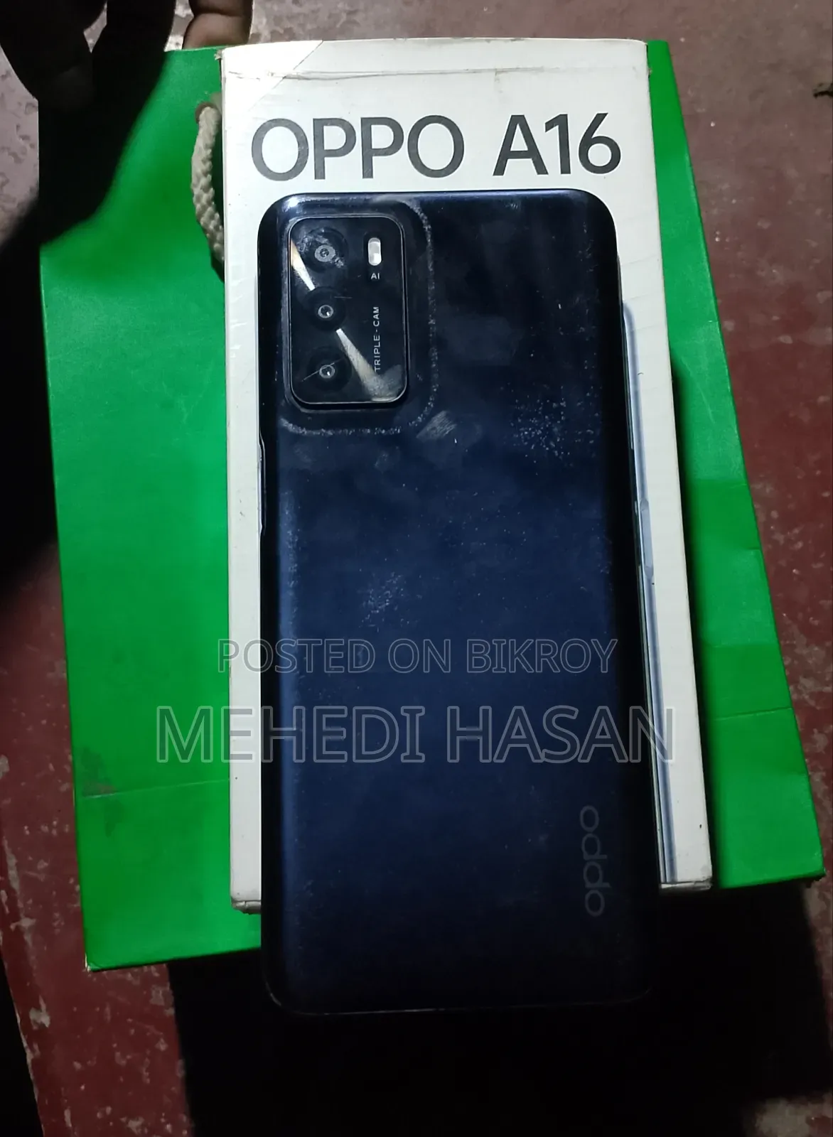 Oppo A16 64 GB Black