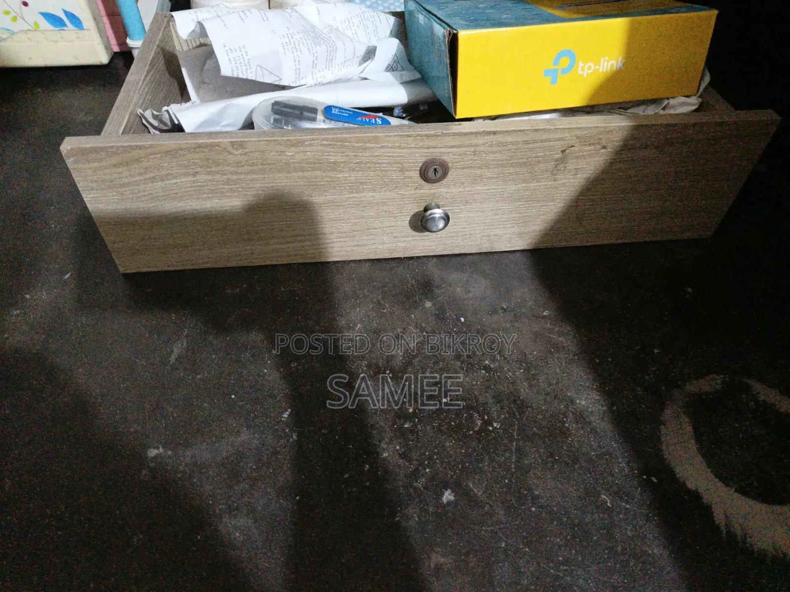 This Is My Table Everything Is Fine Except The Back Layer