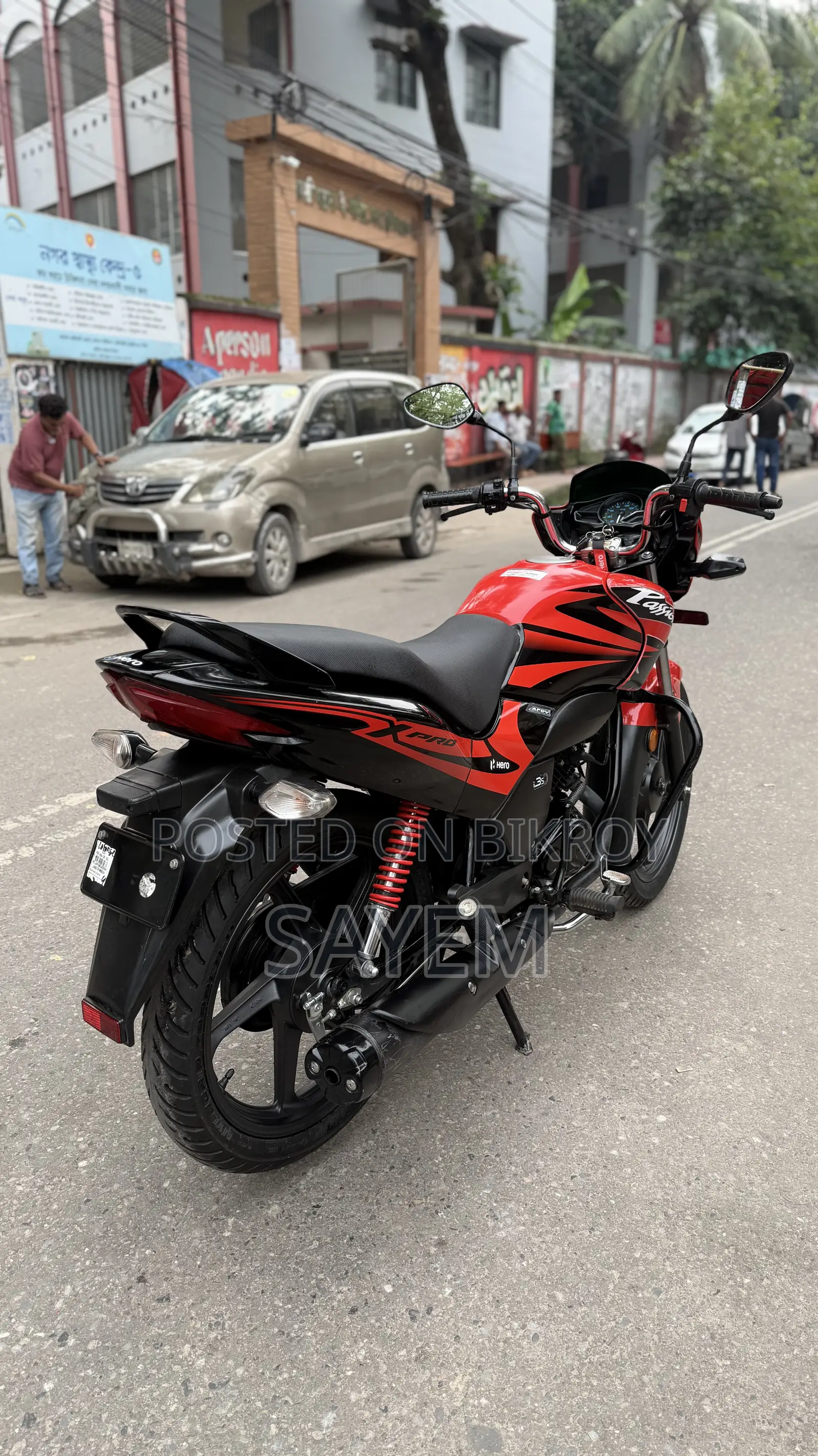 New Hero Passion XPro 2025 Red