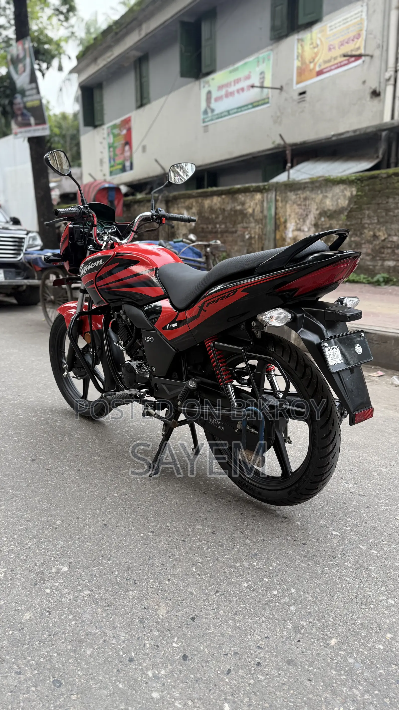 New Hero Passion XPro 2025 Red