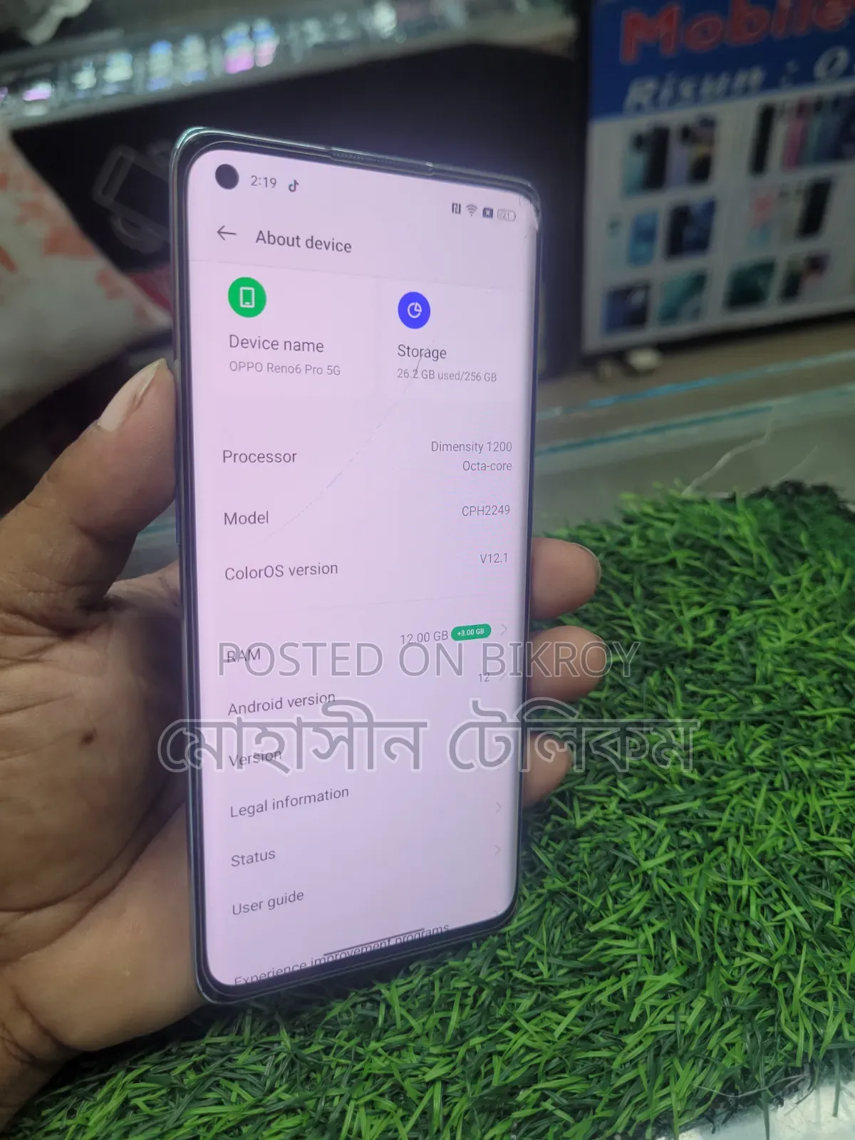 Oppo Reno 256 GB Blue
