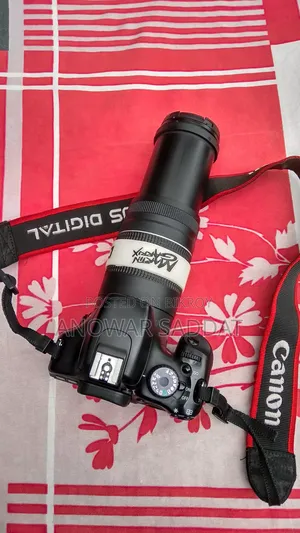 Canon 550d With 75-300 Zoom Lens