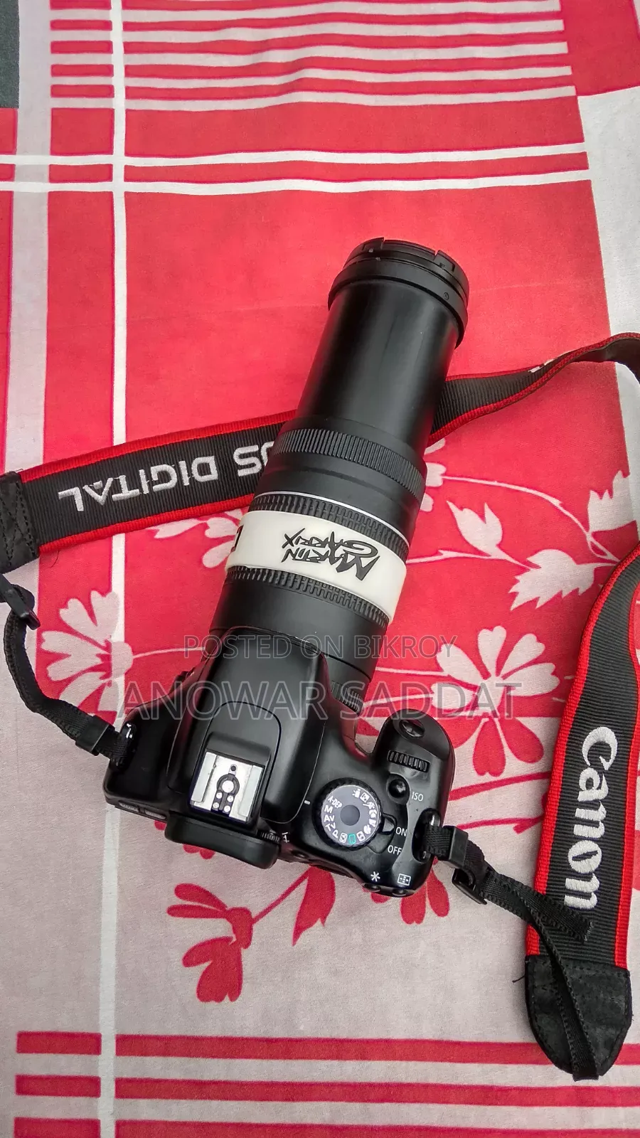 Canon 550d With 75-300 Zoom Lens
